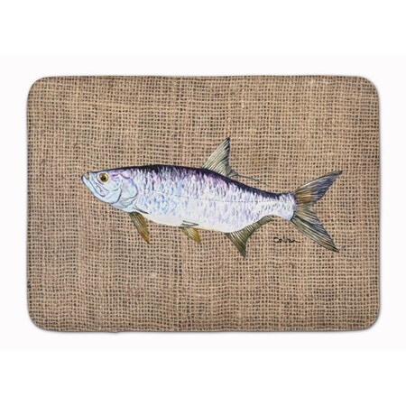 Carolines Treasures Fish Tarpon Machine Washable Memory Foam Mat 8774RUG